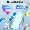 FLEXYVA Label Maker Machine with Tape, Nelko P21 Portable Bluetooth Label Printer, Mini Label Makers with Multiple Templates for Office Home - 4 of 4