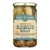 Yee-Haw Pickle Co. Giddy Up Garlic Dills Pickle Spears - Case of 6/24 oz - 2 of 4