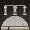 Livex Lighting Hillcrest 3 - Light Vanity in  Brushed Nickel - 4 of 4