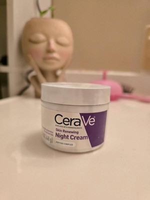 CeraVe Skin Renewing Night Cream Face Moisturizer - 1.7 fl oz : Target