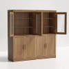 PexFix Wood Grain Storage Cabinet Bookshelf for Living Room Office Bedroom - 3 of 3