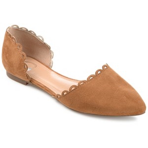 Journee Collection Womens Jezlin Slip On Almond Toe Ballet Flats - 1 of 4
