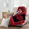 NCAA Utah Utes 46''x60'' Leadership Micro Throw Blanket: Sports Team Logo Fleece - 2 of 4
