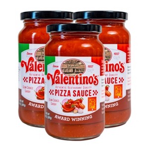 Valentino's 14 oz Authentic Pizza Sauce - Pack of 3 - 1 of 4