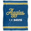University Of California, Davis Aggies Silky Touch Blanket White 50x60 - 2 of 4