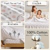 LISM 100% Cotton Sheet,Soft Cold Weather Bedding Set - 4 of 4