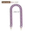 Unique Bargains Acrylic Fashion Flat Portable Handbags Replacement Straps - 2 of 4