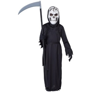 Dress Up America Grim Reaper Costume for Kids - - 1 of 3