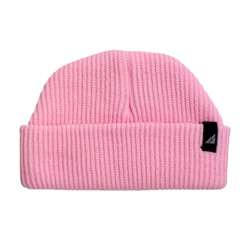 Light pink winter on sale hat