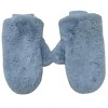 Adult Faux Fur Mittens Blue - Bullseye's Playground™ - 3 of 3