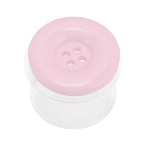 Unique Bargains Button Design Adhesive Phone Grip Pink 1 Pc - 1 of 4