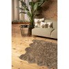 Luxe Gordon Faux Sheepskin Octo Rug | 6'x6' - 3 of 4
