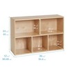ECR4Kids Streamline 5-Compartment Storage Cabinet, 24in, 1 - 2 of 4