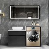 Vynxaria Contemporary LED Bathroom Mirror, Anti-Fog, 5mm Tempered Glass,60" x 28"inch - 2 of 4