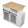 Ridstar 2-in-1 Pet Crates and Houses-White - 4 of 4