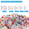 Unique Bargains Jewelry Making Craft Embellishments Rondelle Glass Beads - 2 of 4