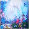 The Lakeside Collection Dolphin Memory Foam Bath Rugs & Shower Curtain Complete 16 Pc Set - 2 of 4
