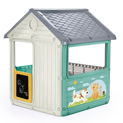 Dolu: My First House: White & Green - Playhouse, Age 2+