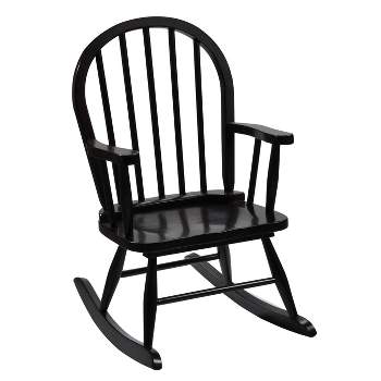 Kids' Windsor Back Rocking Chair Espresso - Gift Mark
