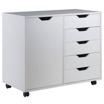 Halifax 5 Drawer 1 Side Cabinet - Winsome : Target