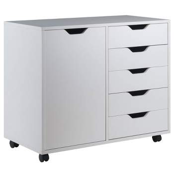 Halifax 5 Drawer 1 Side Cabinet - Winsome