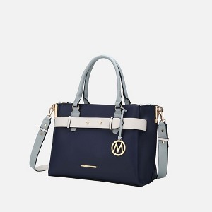 MKF Collection Jamie Vegan Leather Women's Satchel Bag by Mia K - 1 of 4