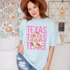 Simply Sage Market Women's Coquette Texas Cowgirl Boots Short Sleeve Garment Dyed Tee - 2 of 2
