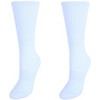 CTM Women's Dry and Cool Cushioned Crew Socks (Pack of 2) - 4 of 4