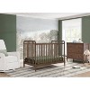Delta Children Saint 4-in-1 Convertible Crib - Greenguard Gold Certified - Teak Brown - 3 of 4