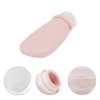 Unique Bargains Squeezable Silicone Pump Bottle for Travel Camping Outdoors 1 Pc - 3 of 4