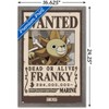 Trends International One Piece - Franky Wanted Poster Framed Wall Poster Prints - 3 of 4
