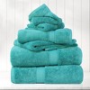 Luxury Egyptian Cotton Heavyweight Ultra-Plush Towel Set by Blue Nile Mills - 2 of 4