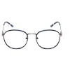 Ernest Hemingway H4850 Designer Acetate Eye Glasses Frame in Gloss Black Silver/Demo Lens 143mm Frame/58mm Lens Width - 2 of 4