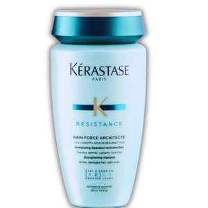 Kerastase Resistance Bain Force Architecte Shampoo Level 1-2 - 8.5 oz - UPC: 3474636397945 (Brittle, Damaged Hair) - 1 of 2