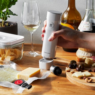 ZWILLING Fresh & Save Handheld Vacuum Sealer Machine for Easy Storage
