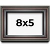PosterPalooza | Photo Size Shadow Box 1.75" Deep Brown Frame - UV Acrylic, Backing, Hanging Hardware - 2 of 4
