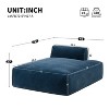 TIRAMISUBEST 72"Oversized Modular Sofa, Modular U Shape Boucle Foam Sectional Sofa Fully Compressed Free Combination, Living Room, Left/Right - 2 of 4