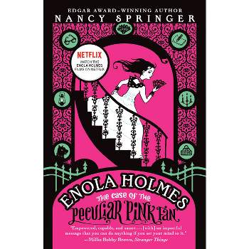 Enola Holmes: The Case of the Peculiar Pink Fan - (Enola Holmes Mystery) by  Nancy Springer (Paperback)