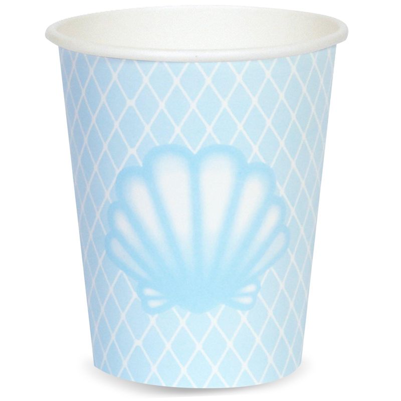 Birthday Express Mermaids Under The Sea - 9oz. Cup, 1 of 2
