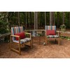 Casual Cushion Solid Sunbrella Fabric 1-Piece Indoor/Outdoor Lumbar Pillow, 19"W x 12"L - 2 of 4