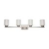 Artcraft Lighting Saville 4 - Light Vanity in  Brushed Nickel - 4 of 4
