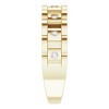 Pompeii3 1/4 Ct Mens Diamond Wedding Ring Yellow Gold Chain Link Band - 2 of 4