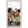 PosterPalooza | Photo Size Shabby Chic White Picture Frame - UV Acrylic, Foam Board Backing, Hanging Hardware - 2 of 4