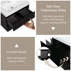 Whisen Floating Wall-Mounted Bathroom Vanity with Resin Sink, Water-Resistant Timber Cabinet and 2 Storage Drawers - 4 of 4