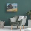 14" x 19" Ludovit Cordak 'Summer Snow in the Tatras Unframed Wall Canvas - Trademark Fine Art: Giclee Floral Canvas - 4 of 4