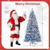 Costway 6/7/8/9 FT Artificial Christmas Tree, with 270/340/420/520 Warm White LED Lights 8 Lighting Modes - 3 of 4