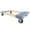 UBMOVE 4 Wheel Dolly 18" x 30" Economy with 3" Black Wheel - 4 of 4