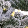 National Tree Company 9' Pre-lit Snowy Hudson Pine Artificial Christmas Tree with Warm White LED Lights and PowerConnect - 2 of 4