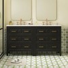 YOOCOZZ FreeStanding Bathroom Vanity with Ceramic Sink and 3 Drawers - 3 of 4