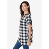 Woman Within Plus Size A-Line Knit Tunic - 4 of 4